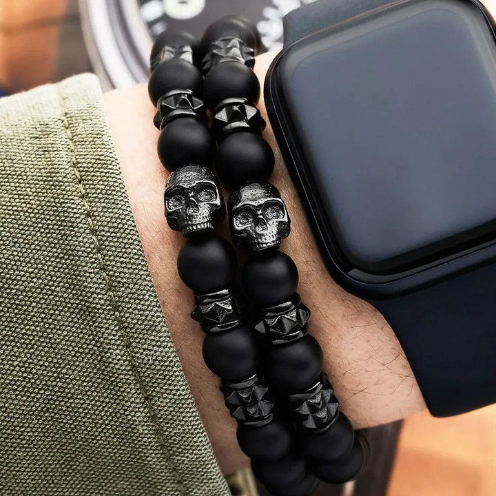 Duo de bracelets Fender Master en acier inoxydable SkeletonHD Bracelets Acier inoxydable Duo de bracelets Fender Master, par SkeletonHD | Mathieu Blanchard Mathieu Blanchard Joaillerie