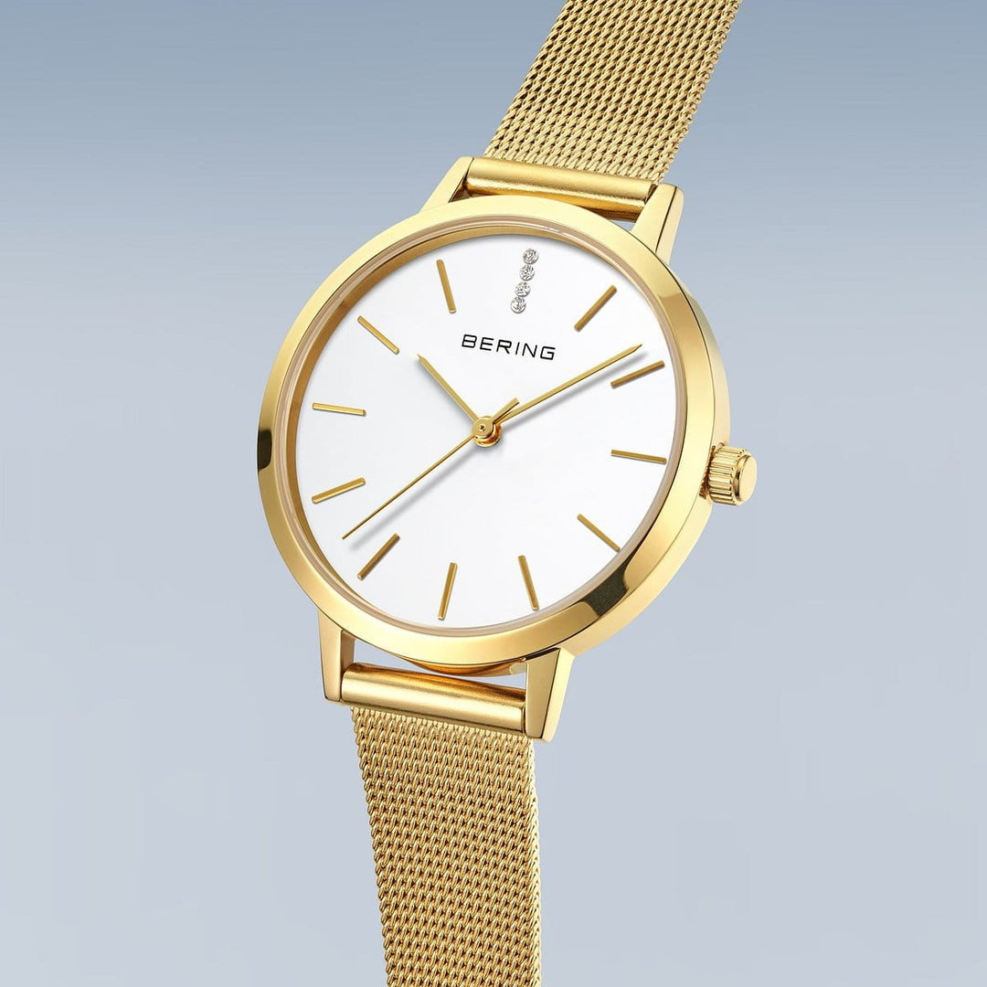 Bering Montre Ensemble cadeau Montre Bering Classic Or 34mm 13434-334-GWP