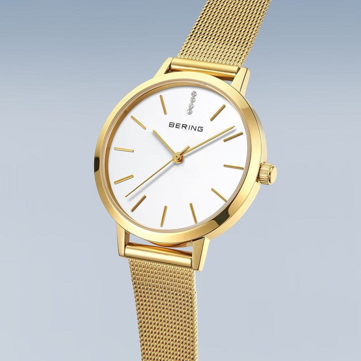 Bering Montre Ensemble cadeau Montre Bering Classic Or 34mm 13434-334-GWP