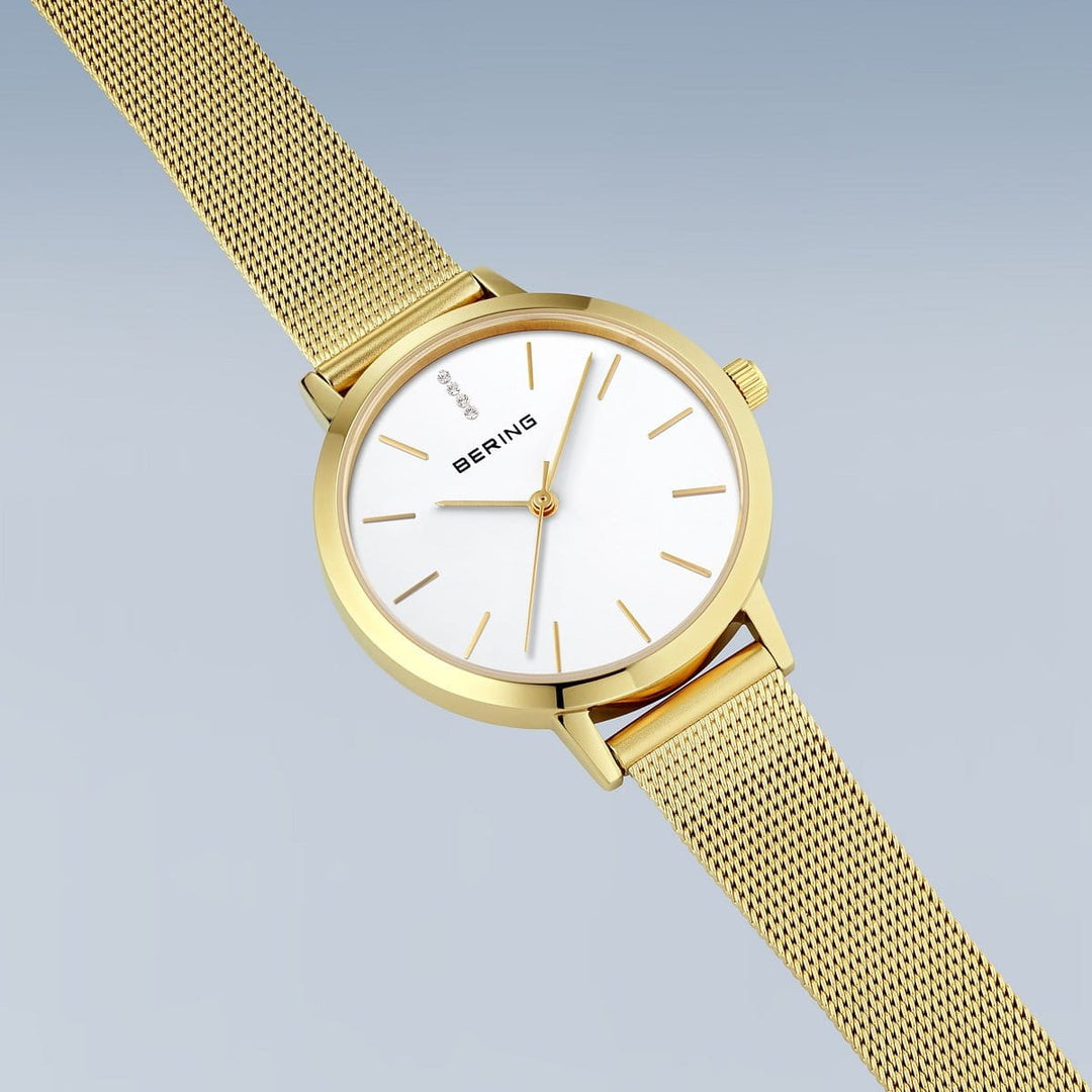 Bering Montre Ensemble cadeau Montre Bering Classic Or 34mm 13434-334-GWP