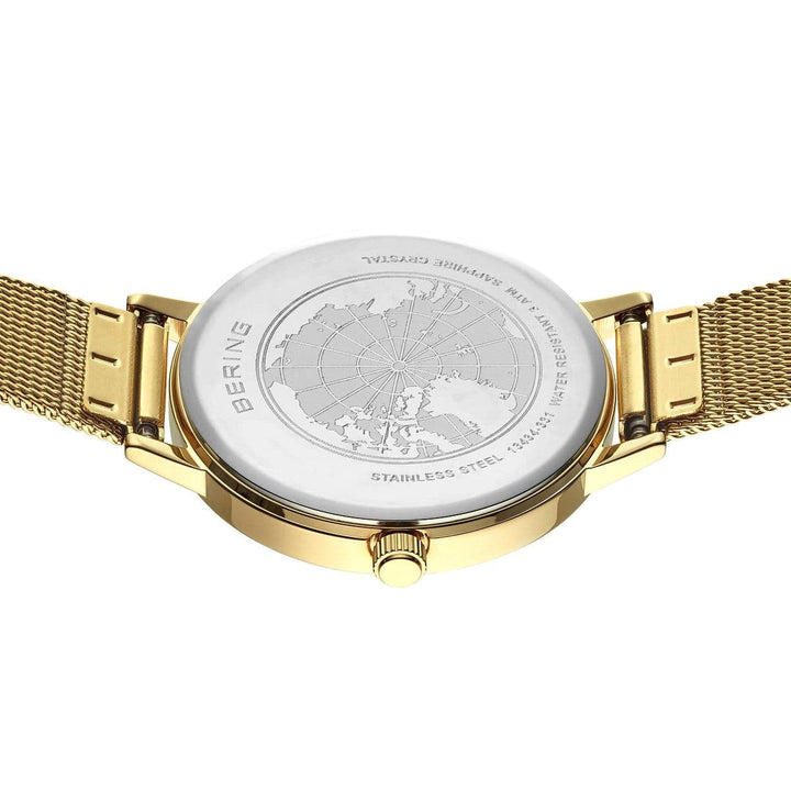 Bering Montre Ensemble cadeau Montre Bering Classic Or 34mm 13434-334-GWP