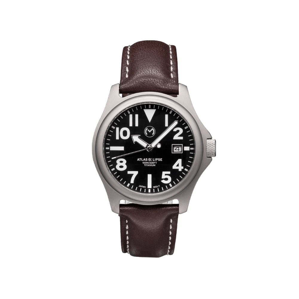 Momentum Montres Montre à énergie solaire 38mm Atlas Eclipse