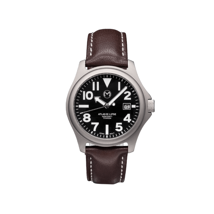 Momentum Montres Montre à énergie solaire 38mm Atlas Eclipse