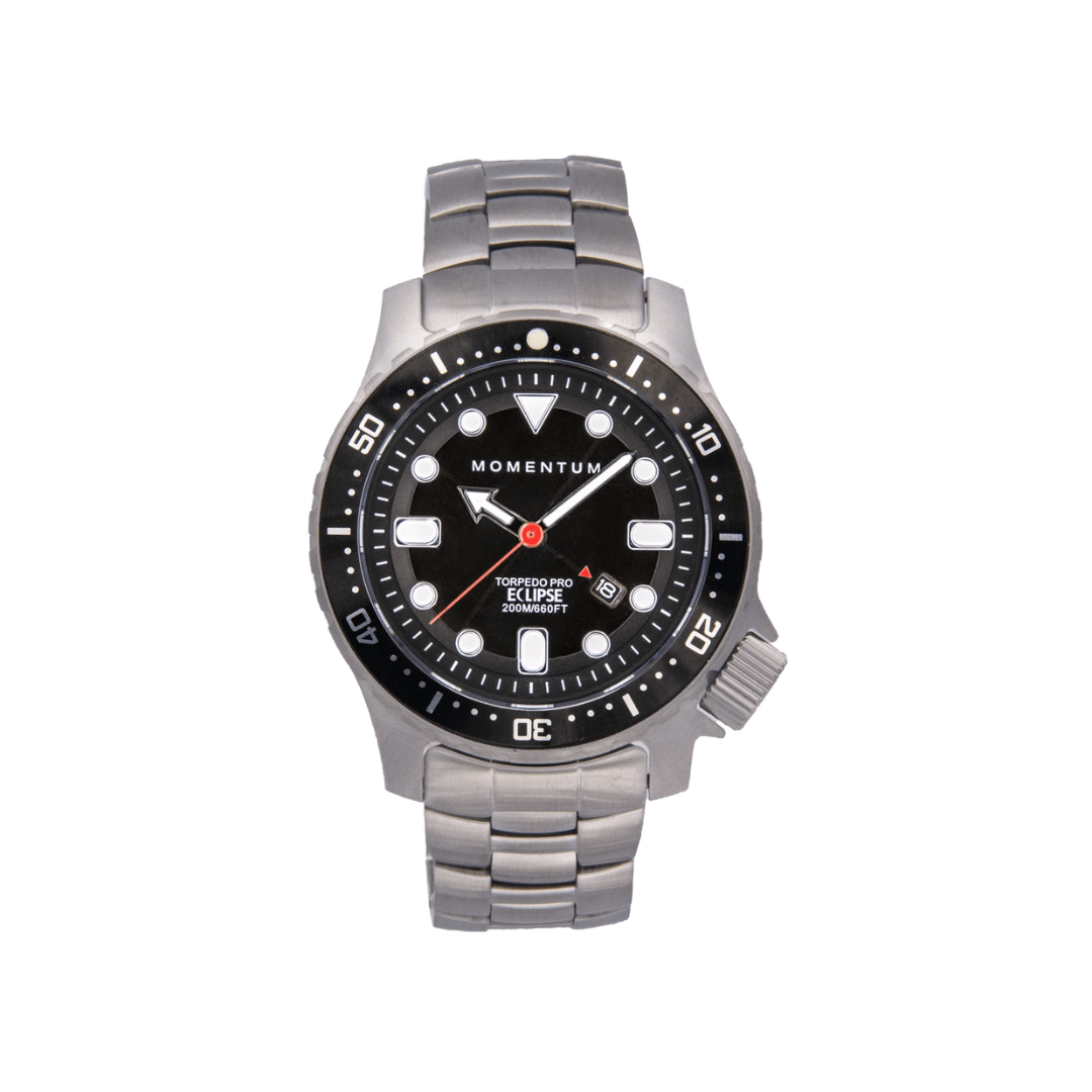 Momentum Montres Montre à énergie solaire 44mm Torpedo Pro