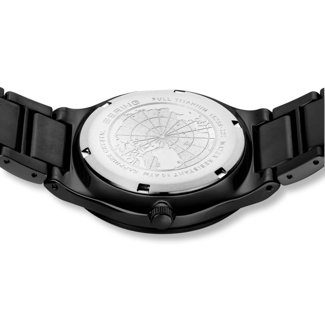 Montre à énergie solaire Bering 39mm 15239-722 Bering Montre Titane plaqué noir 15239-722 Montre Bering Solaire Argent 39mm 15239-779 | Mathieu Blanchard Mathieu Blanchard Joaillerie