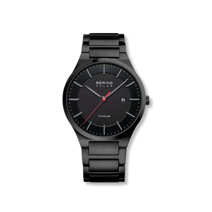 Montre à énergie solaire Bering 39mm 15239-722 Bering Montre Titane plaqué noir 15239-722 Montre Bering Solaire Argent 39mm 15239-779 | Mathieu Blanchard Mathieu Blanchard Joaillerie