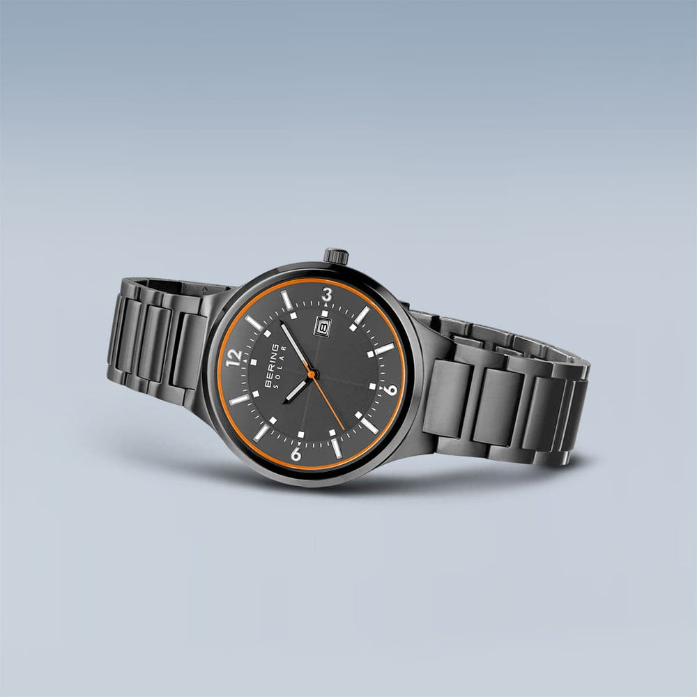 Montre à énergie solaire Bering 42mm 14442 777 Bering Montre Acier inoxydable 14442-777 Montre Bering Solaire Argent 42mm 15239-779 | Mathieu Blanchard Mathieu Blanchard Joaillerie