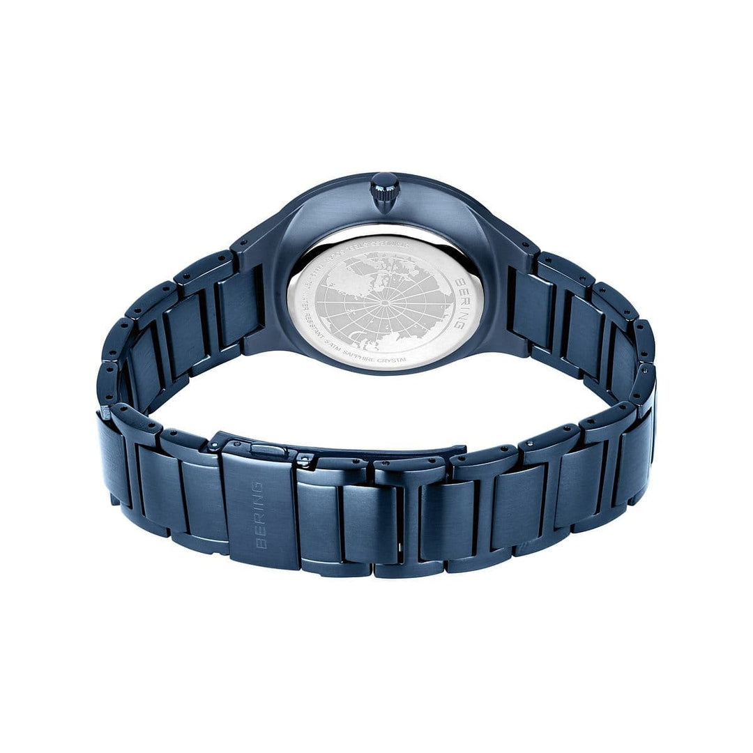 Montre à énergie solaire Bering 42mm 14442 797 Bering Montre Acier inoxydable plaqué bleu 14442-797 Montre Bering Solaire Argent 42mm 15239-779 | Mathieu Blanchard Mathieu Blanchard Joaillerie