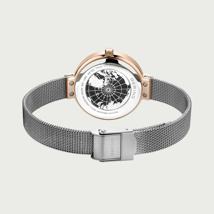 Montre à énergie solaire Bering Classic 31mm 14631 369 Bering Montre Acier inoxydable plaqué or rose 14631-369 Montre Solaire Bering Classic 31mm 14631 369 | Mathieu Blanchard Mathieu Blanchard Joaillerie