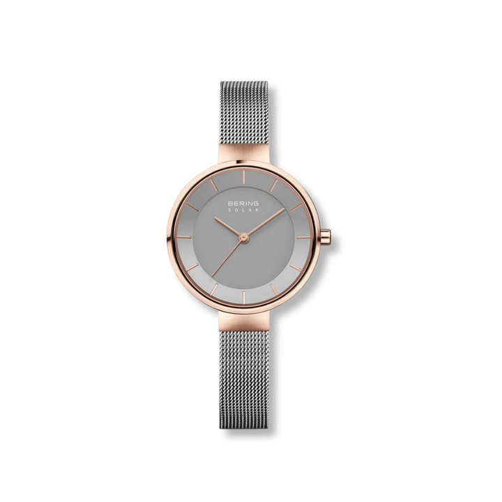 Montre à énergie solaire Bering Classic 31mm 14631 369 Bering Montre Acier inoxydable plaqué or rose 14631-369 Montre Solaire Bering Classic 31mm 14631 369 | Mathieu Blanchard Mathieu Blanchard Joaillerie