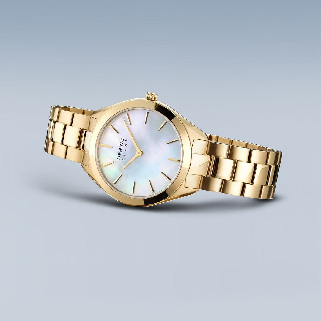 Bering Montre Montre à énergie solaire Bering Classic Or 31mm 17331-734