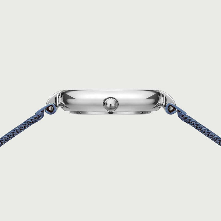 Bering Montre Montre Bering Argent Bleu Brillant 24mm 17724-307