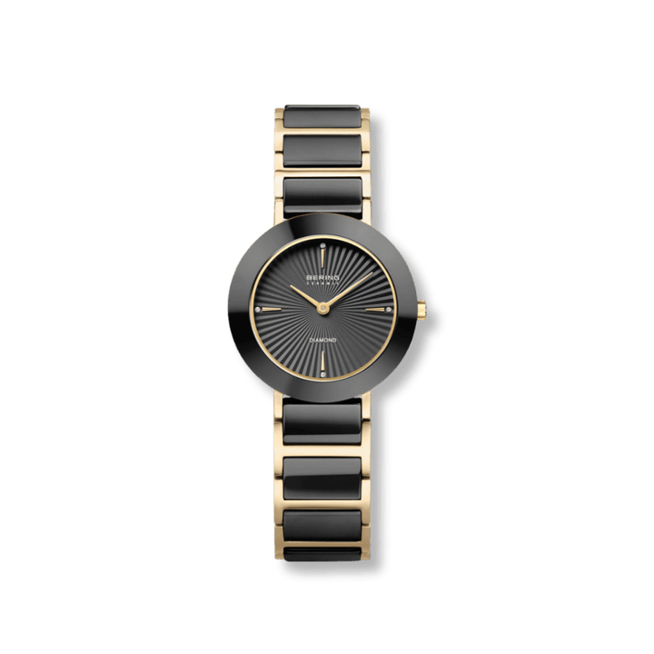 Montre Bering Ceramique 29mm 11429 732 Bering Montre Acier inoxydable plaqué or jaune 11429-732 Montre Bering Ceramique Noire 29mm 11429-732 | Mathieu Blanchard Mathieu Blanchard Joaillerie