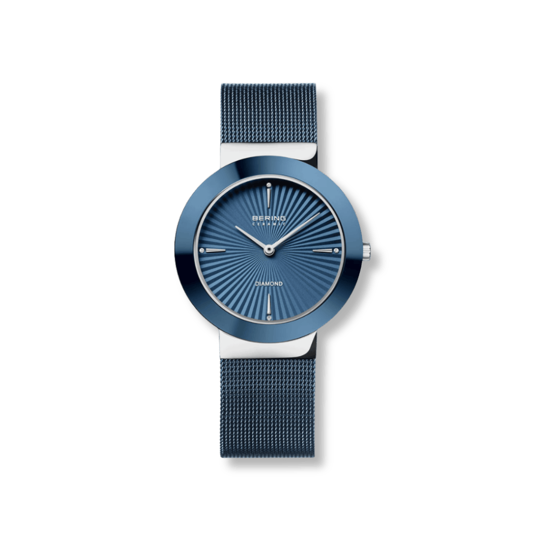 Montre Bering Ceramique 35mm 11435 307 Bering Montre Acier inoxydable plaqué bleu 11435-307 Montre Bering Ceramique Noire 35mm 11435-132 | Mathieu Blanchard Mathieu Blanchard Joaillerie
