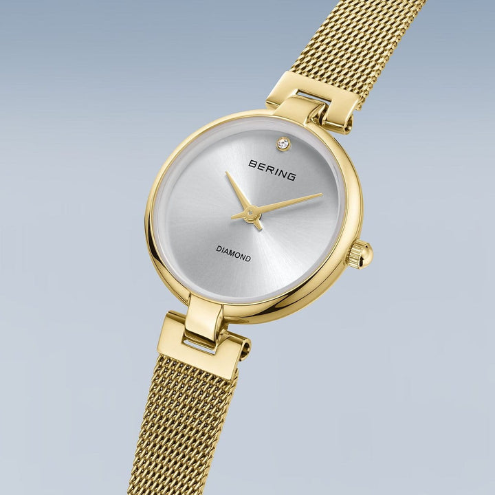 Montre Bering Classic 24mm 17724 330 Bering Montre Acier inoxydable plaqué or jaune 17724-330 Montre Bering Classic Or 24mm 17724-330 | Mathieu Blanchard Mathieu Blanchard Joaillerie
