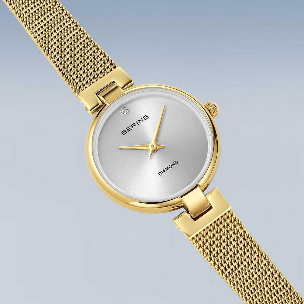 Montre Bering Classic 24mm 17724 330 Bering Montre Acier inoxydable plaqué or jaune 17724-330 Montre Bering Classic Or 24mm 17724-330 | Mathieu Blanchard Mathieu Blanchard Joaillerie