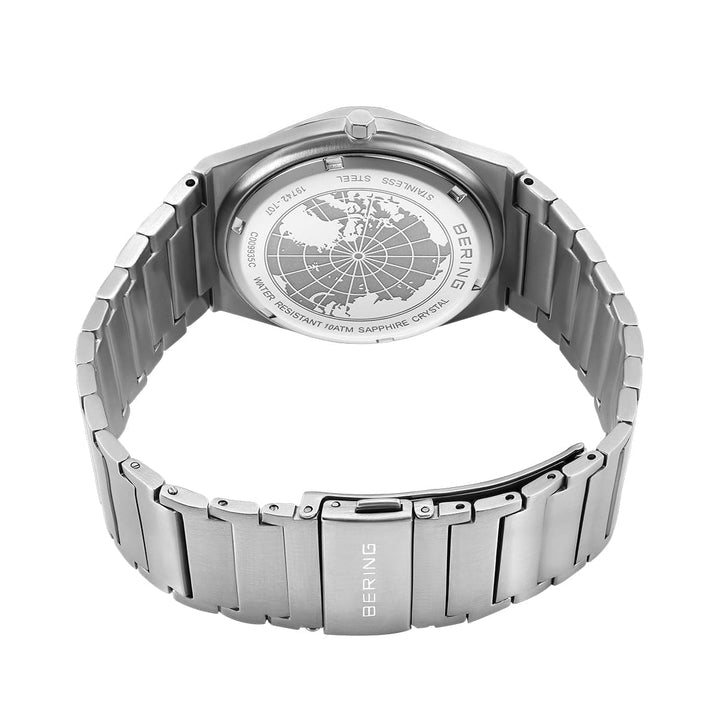 Montre Bering Classic Bleu 42mm 19742 707 Bering Montre Acier inoxydable 19742-707 Montre Bering Classique Bleu 42mm 19742-707 | Dépositaire officiel Bering Canada Mathieu Blanchard Joaillerie