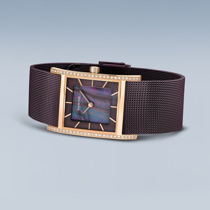 Bering Montre Montre Bering Classic Rectangulaire 26mm 10426-262-S