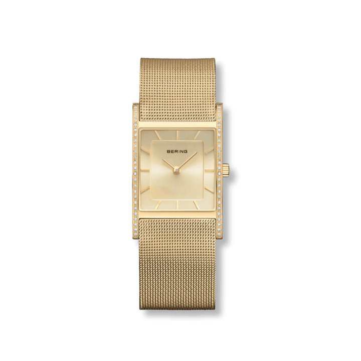 Montre Bering Classic Rectangulaire26mm 10426 333 S Bering Montre Acier inoxydable plaqué or jaune 10426-333-S Montre Bering Classic Rectangulaire Or 26mm 10426-333-S | Mathieu Blanchard Mathieu Blanchard Joaillerie