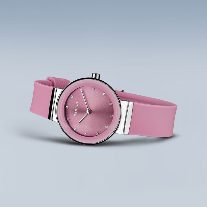 Montre Bering Classic Rose 29mm 10129 909 Bering Montre Acier inoxydable 10129-909 Montre Bering Classic Rose 29mm 10129-909 | Dépositaire officiel Bering Canada Mathieu Blanchard Joaillerie