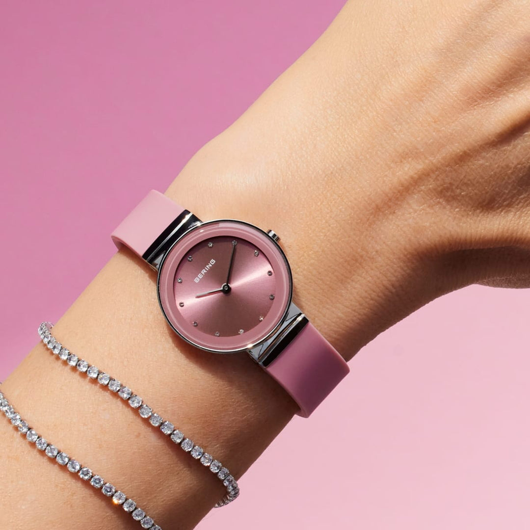 Montre Bering Classic Rose 29mm 10129 909 Bering Montre Acier inoxydable 10129-909 Montre Bering Classic Rose 29mm 10129-909 | Dépositaire officiel Bering Canada Mathieu Blanchard Joaillerie