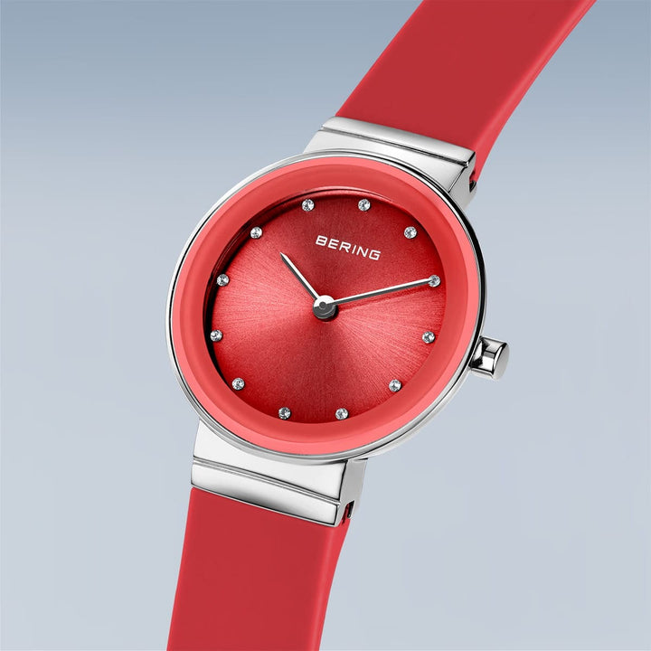Montre Bering Classic Rouge 29mm 10129 503 Bering Montre Acier inoxydable 10129-503 Montre Bering Classic Rouge 29mm 10129-503 | Mathieu Blanchard Mathieu Blanchard Joaillerie