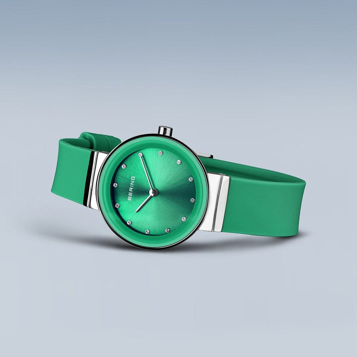 Montre Bering Classic Vert 29mm 10129 808 Bering Montre Acier inoxydable 10129-808 Montre Bering Classic Vert 29mm 10129-808 | Mathieu Blanchard Mathieu Blanchard Joaillerie