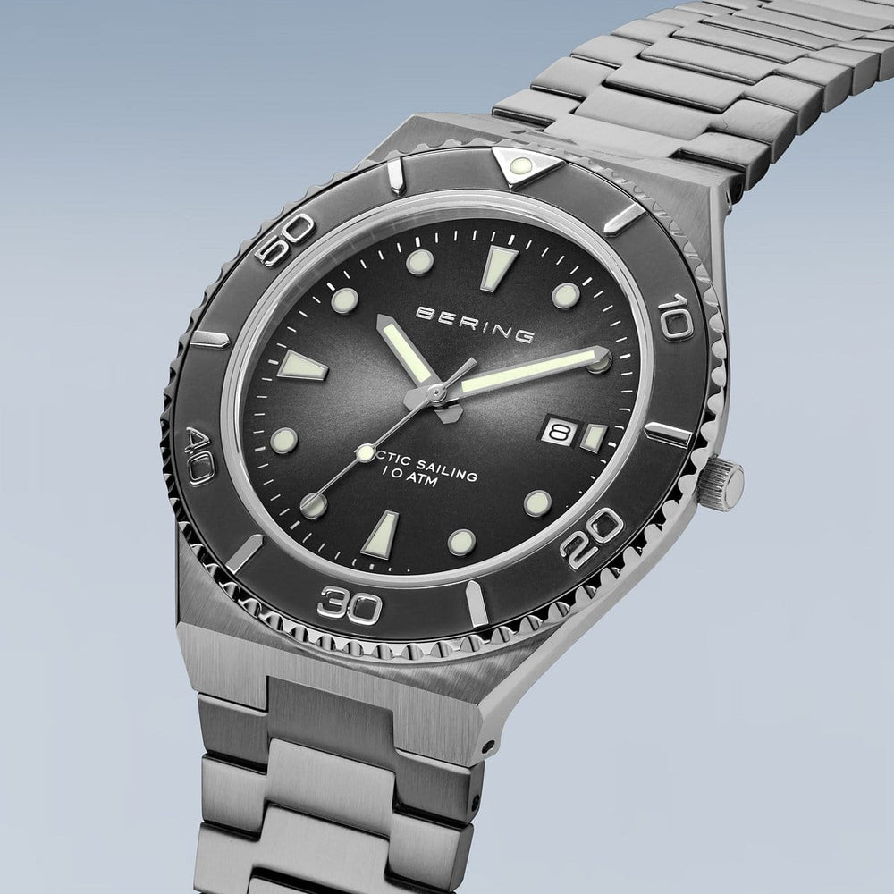 Bering Montre Montre Bering Titanium Gris 40mm 18940-777