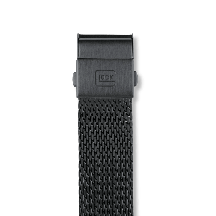 Montre GLOCK 42mm - Argent &amp; Noir GW19-2-22 GLOCK Montres Acier inoxydable GW19-2-22 Montre GLOCK 42mm Argent &amp; Noire GW19-2-22 | Mathieu Blanchard Mathieu Blanchard Joaillerie