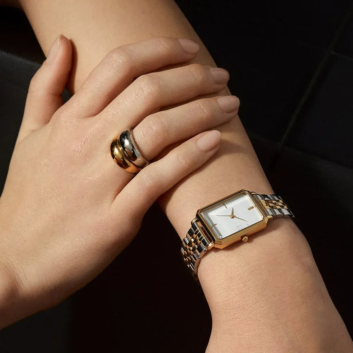 Montre Mia acier inox Angle Mia Bijoux Montre Acier inoxydable plaqué or W420M01ARDO Montre Mia acier inox Angle | Mathieu Blanchard Joaillerie Mathieu Blanchard Joaillerie