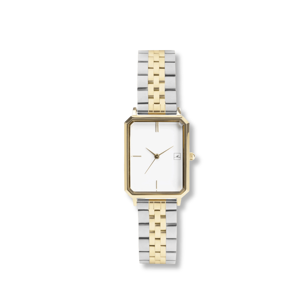 Montre Mia acier inox Angle Mia Bijoux Montre Acier inoxydable plaqué or W420M01ARDO Montre Mia acier inox Angle | Mathieu Blanchard Joaillerie Mathieu Blanchard Joaillerie