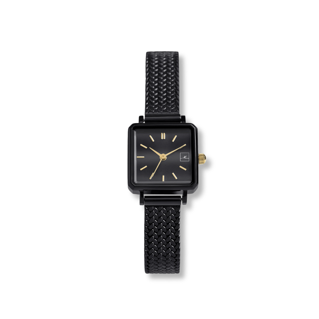 Montre Mia acier inox Colette Mia Bijoux Montre Acier inoxydable plaqué noir W226M01NO Montre Mia acier inox Colette | Mathieu Blanchard Joaillerie Mathieu Blanchard Joaillerie