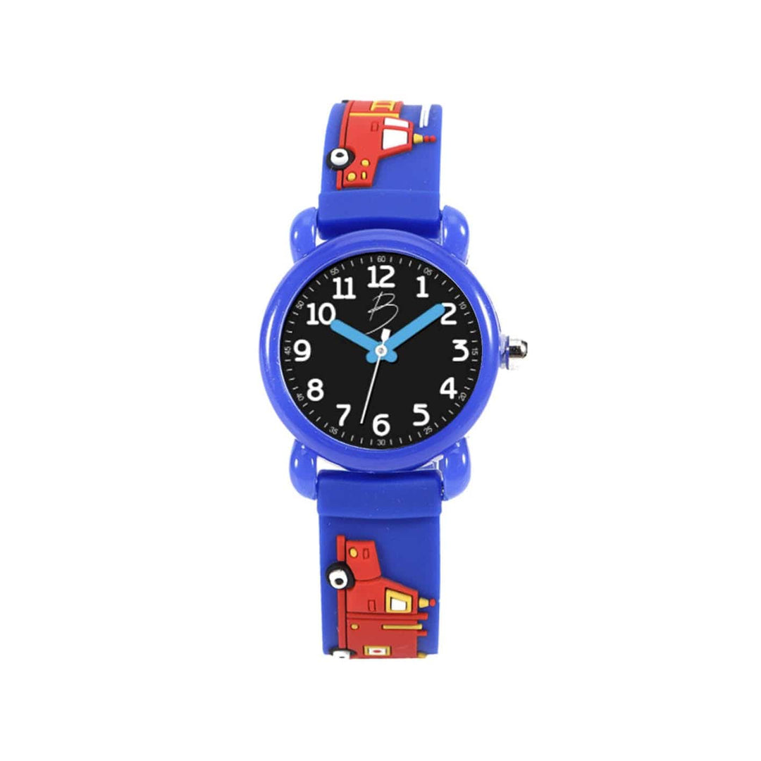 Mathieu Blanchard Montre pour enfant Camions de pompiers