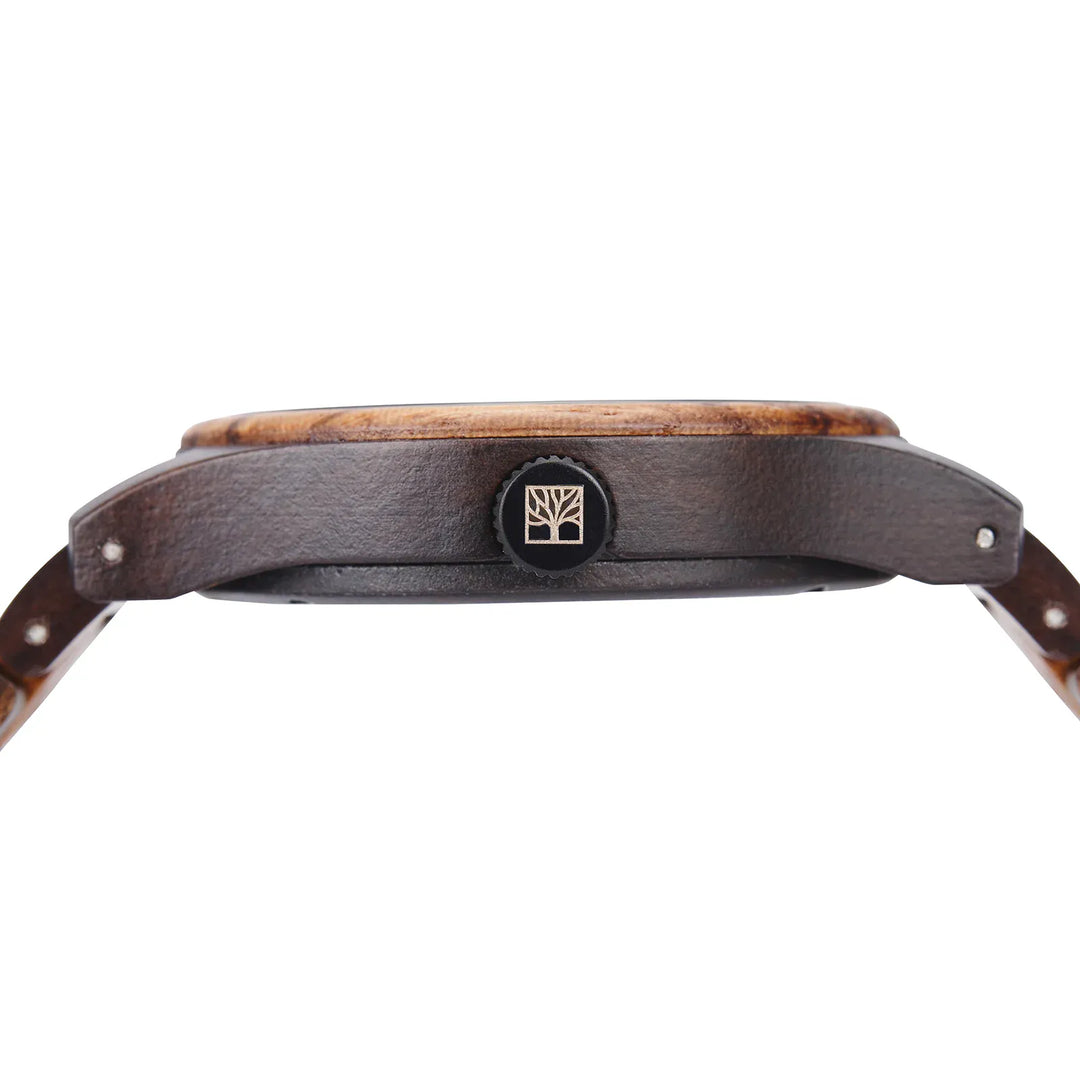 Roadtripmadewood Montre en bois Montre Roadtrip - L’Instinct en bois