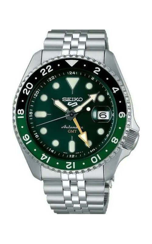 Seiko GMT & DATE Montre Seiko 5 Sports Automatique GMT SSK035K1