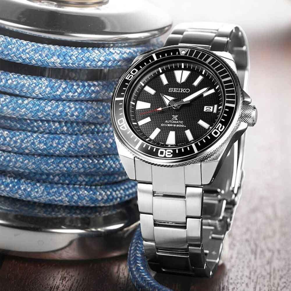 Seiko TIME & DATE Montre Seiko Prospex "Sea" Diver's  SRPF03K1