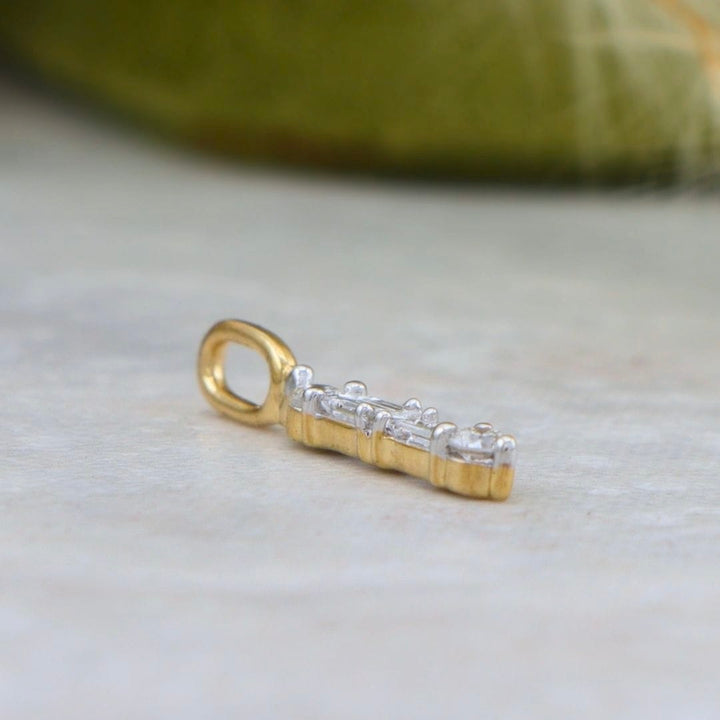 Mathieu Blanchard Collier Pendentif Barre de diamants