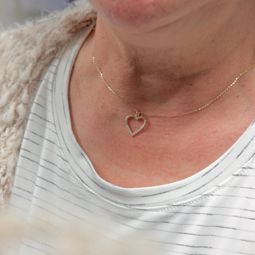 - Breloques et pendentifs Doré / Or 10K Pendentif Coeur en or jaune 10K