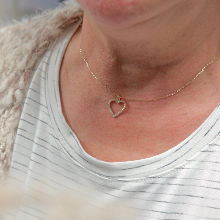 - Breloques et pendentifs Doré / Or 10K Pendentif Coeur en or jaune 10K