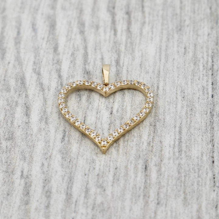 - Breloques et pendentifs Doré / Or 10K Pendentif Coeur en or jaune 10K