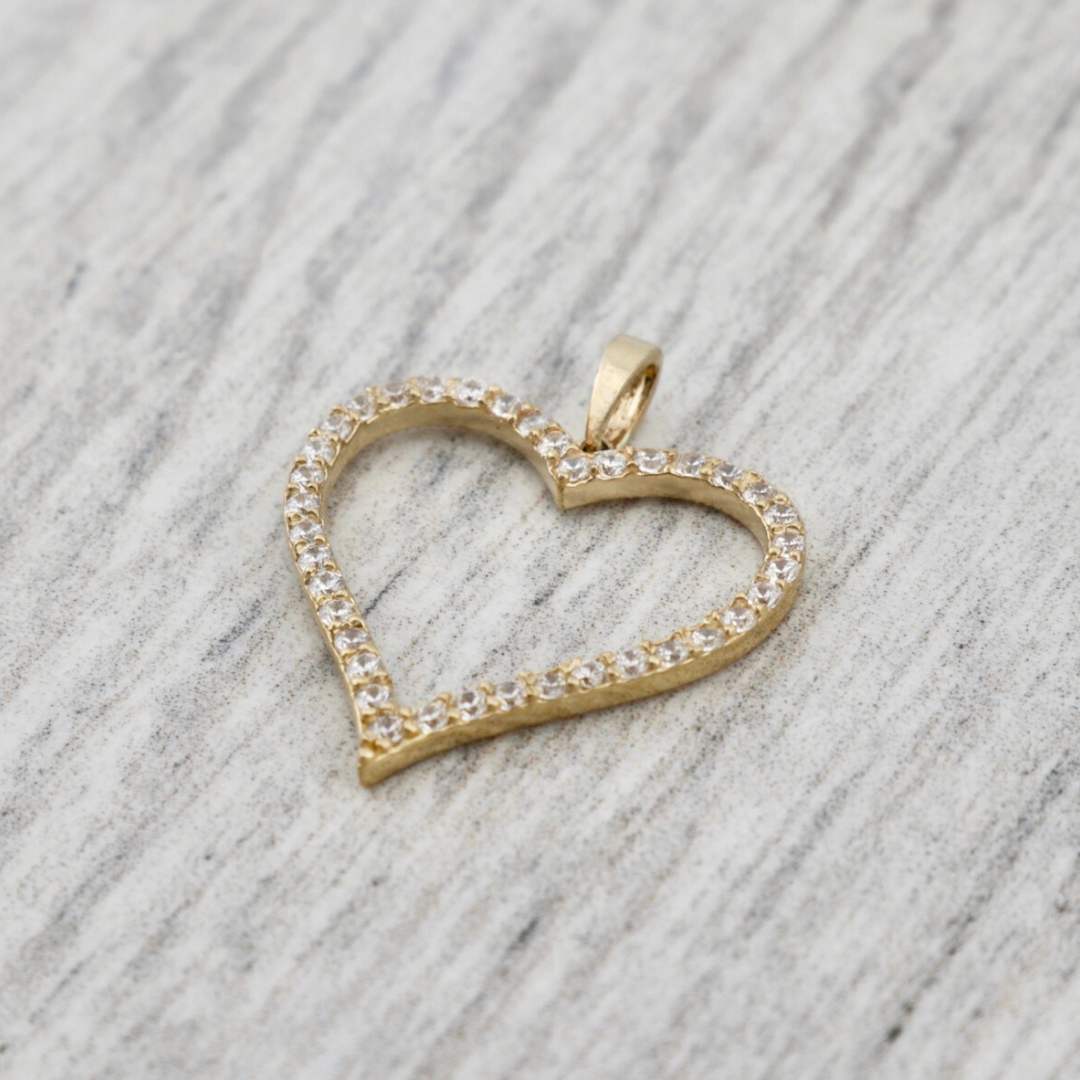 - Breloques et pendentifs Doré / Or 10K Pendentif Coeur en or jaune 10K