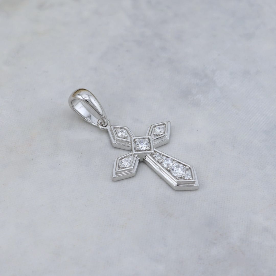 Mathieu Blanchard Pendentif Croix