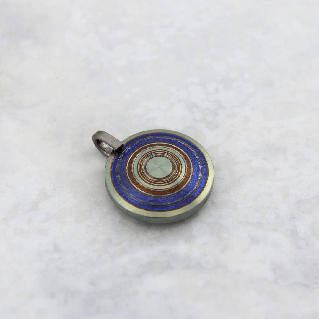 Pendentif en titane 19mm Christine Dwane Titane PPEC14277S-19 Pendentif en argent et titane | Christine Dwane x Mathieu Blanchard Mathieu Blanchard Joaillerie