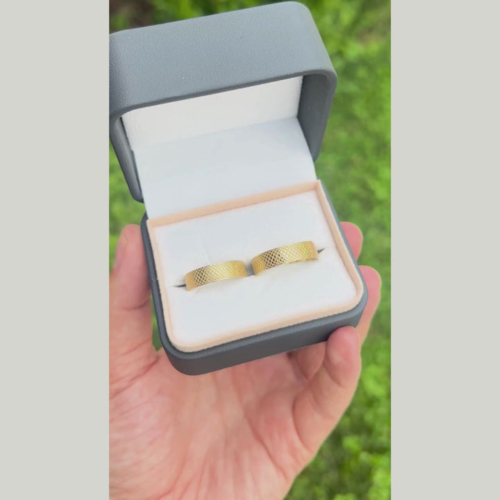 Boreas 10K or Sterling Silver Gold Ring