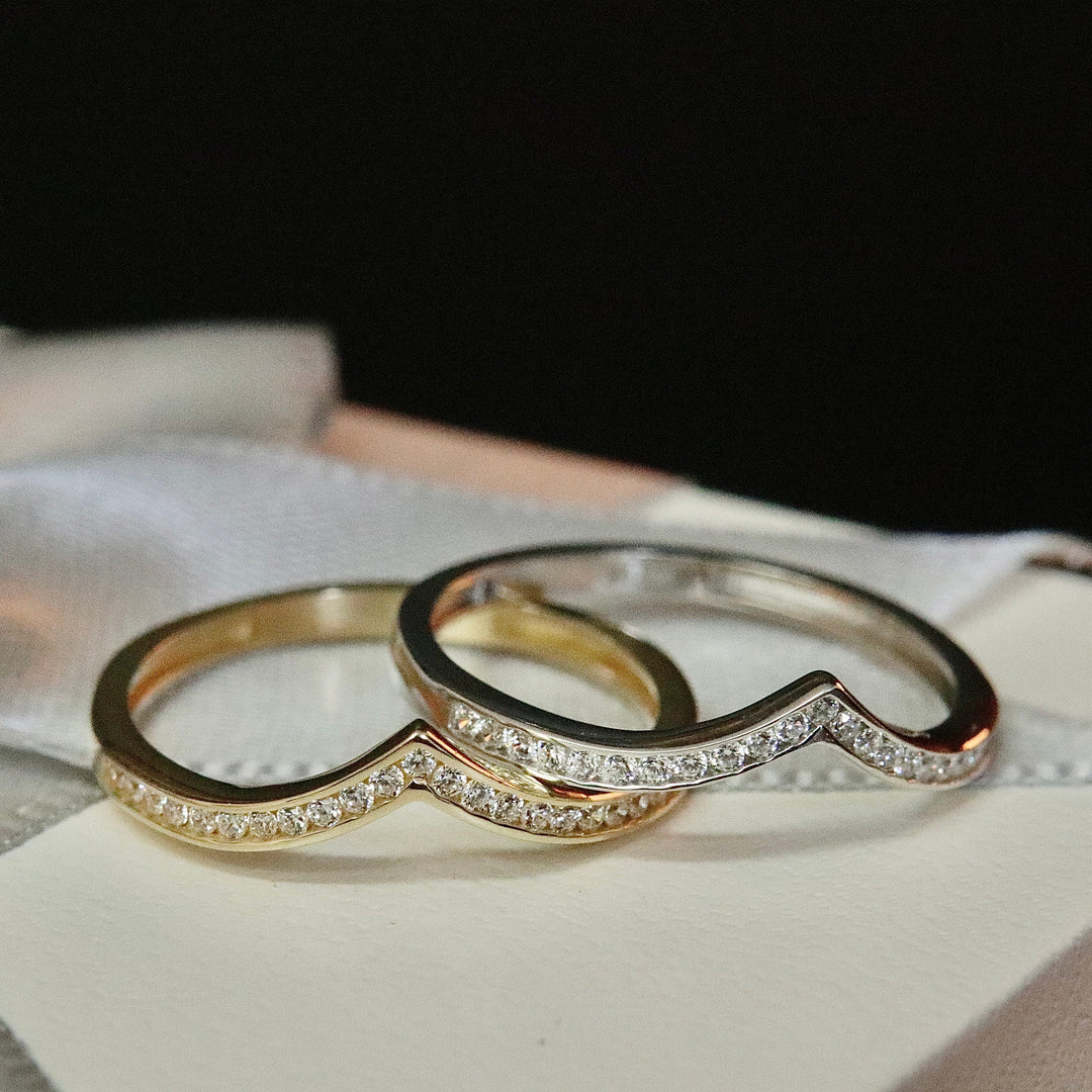 RPM Bagues Bague Classique V en or 10K