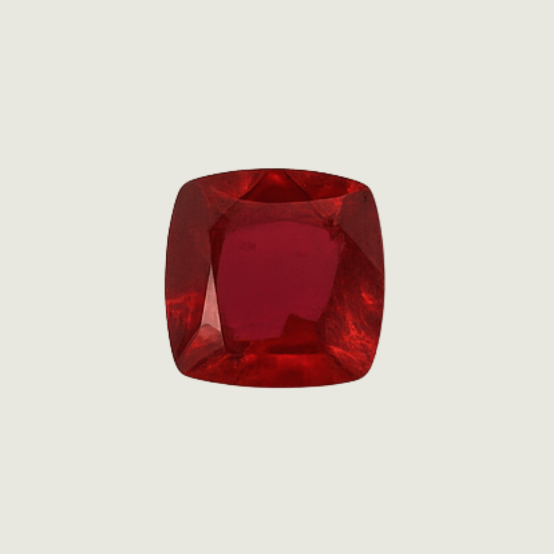 Rubis Naturel de Madagascar Taille coussin 7x7 mm Mathieu Blanchard PRUM14279S Rubis Naturel de Madagascar Taille coussin 7x7 mm Mathieu Blanchard Joaillerie