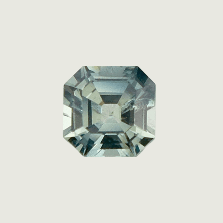 Saphir Naturel Bleu Vert Taille Asscher Mathieu Blanchard PSAM15745S-4 Saphir Naturel Bleu Vert Taille Asscher Mathieu Blanchard Joaillerie