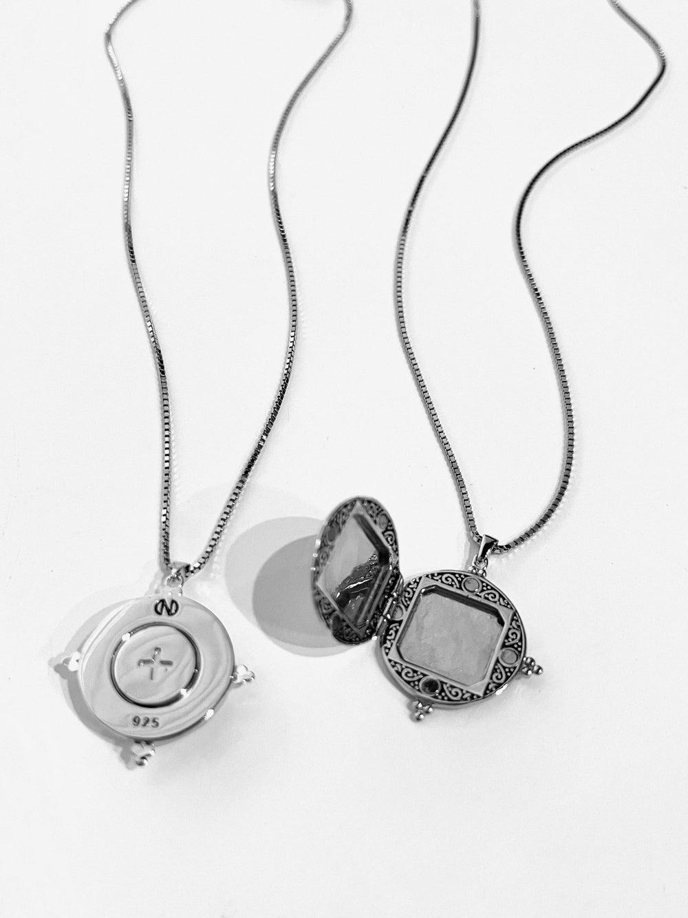 Symbollia Colliers Collier porte photo Amour Éternel en argent sterling