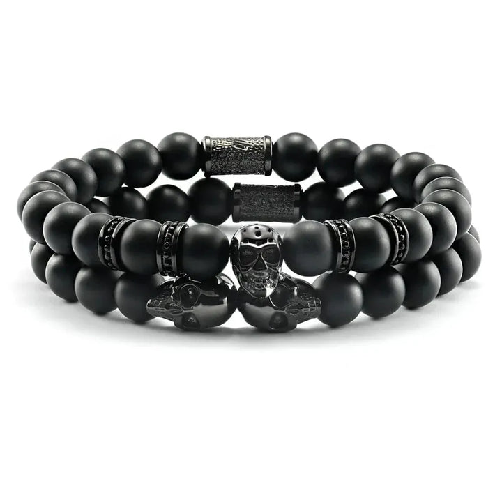 Trio de bracelets Storm en acier inoxydable SkeletonHD Bracelets Acier inoxydable Trio de bracelets Storm pour homme | Mathieu Blanchard Mathieu Blanchard Joaillerie
