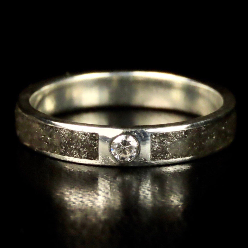 Atelier du bon bouleau Bagues Bague Poussières d’étoiles, or 14K - 18K et moissanite personnalisée